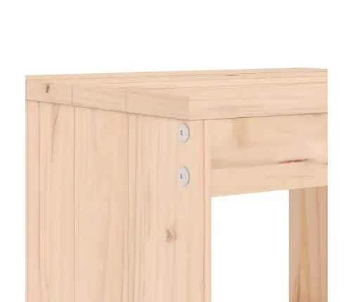 Bāra Krēsli, 2 Gab., 40X36X75 Cm, Priedes Masīvkoks Vidaxl