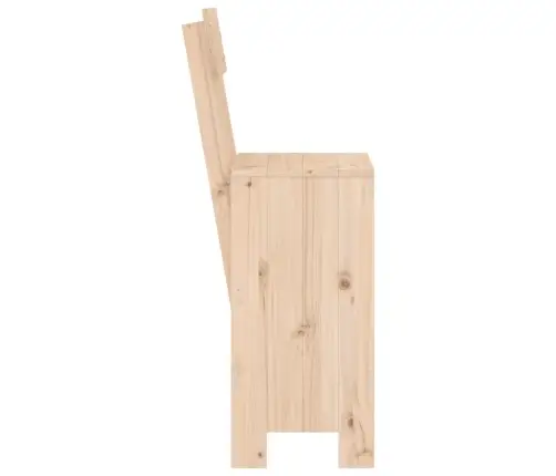 Bāra Krēsli, 2 Gab., 40X48,5X115,5 Cm, Priedes Masīvkoks Vidaxl