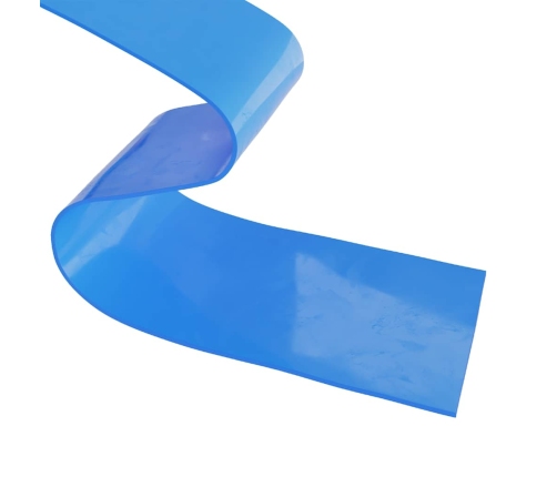 Durvju Aizkars, Zils, 200 Mm X 1,6 Mm, 25 M, Pvc Vidaxl