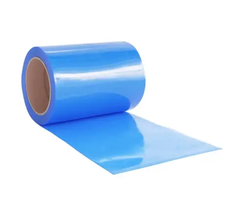 Durvju Aizkars, Zils, 300 Mm X 2,6 Mm, 10 M, Pvc Vidaxl