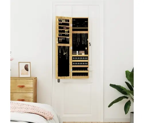 Seinale Kinnitatav Peegliga Ehetekapp, 30 X 8,5 X 106 Cm