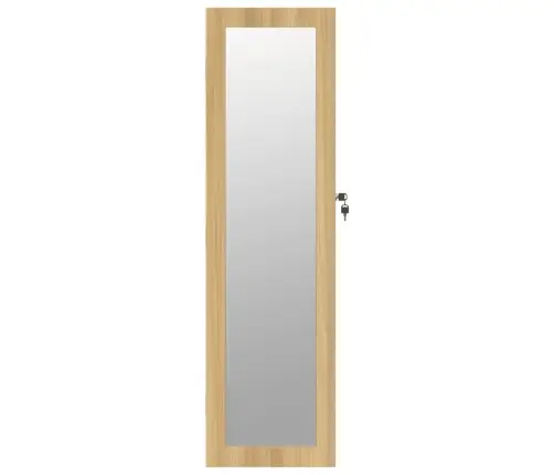 Seinale Kinnitatav Peegliga Ehetekapp, 30 X 8,5 X 106 Cm