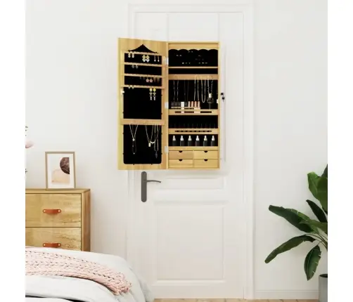 Seinale Kinnitatav Peegliga Ehetekapp, 37,5X10X90 Cm