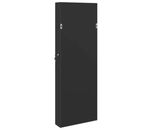 Seinale Kinnitatav Peegliga Ehetekapp, Must, 37,5X10X106 Cm