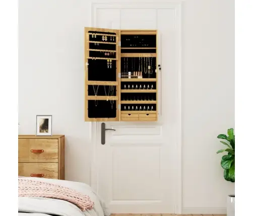 Sienas Rotaslietu Skapītis Ar Led Vidaxl