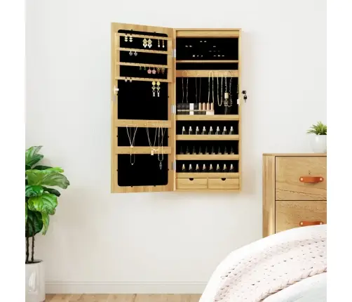 Sienas Rotaslietu Skapītis Ar Led Vidaxl