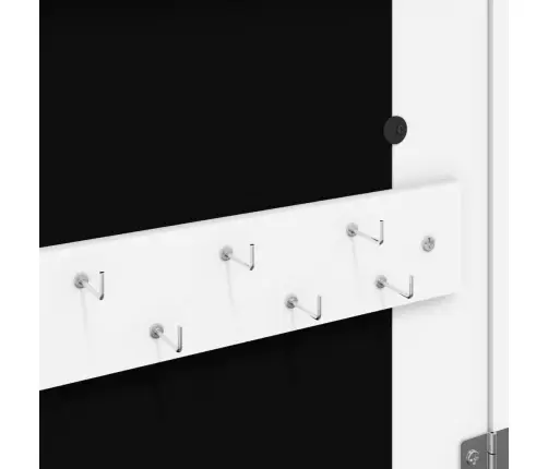 Veidrodinė Papuošalų Spintelė Su Led Apšvietimu, Baltos Spalvos