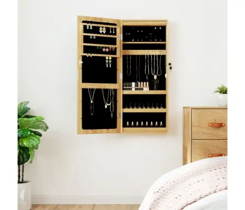 Sienas Rotaslietu Skapītis Ar Led Vidaxl