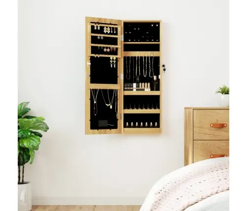 Sienas Rotaslietu Skapītis Ar Led Vidaxl