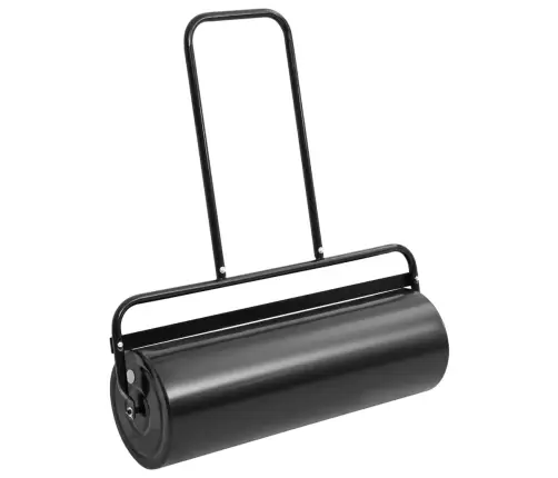 Zālāja Rullis Stumjams, Melns, 63 L, Dzelzs Un Tērauds Vidaxl