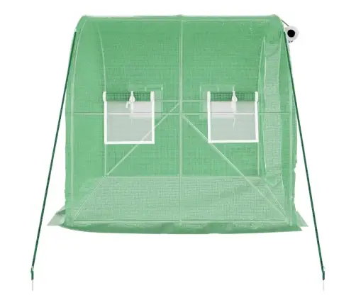 Kasvuhoone Terasraamiga, Roheline, 4 M², 2X2X2 M