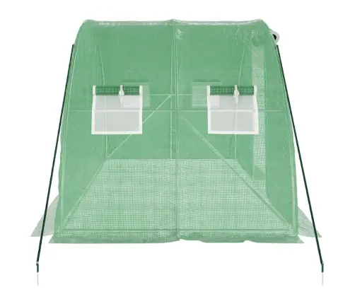 Kasvuhoone Terasraamiga, Roheline, 8 M², 4X2X2 M