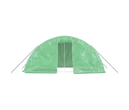 Kasvuhoone Terasraamiga, Roheline, 10 M², 5X2X2,3 M