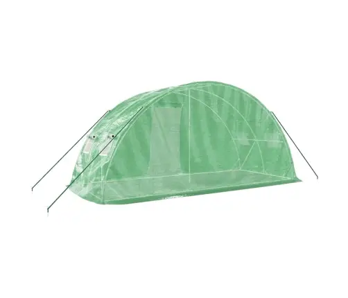 Kasvuhoone Terasraamiga, Roheline, 10 M², 5X2X2,3 M
