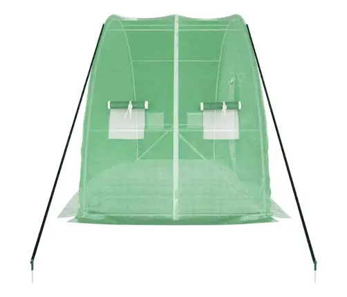 Siltumnīca Ar Tērauda Rāmi, Zaļa, 12 M², 6X2X2,85 M Vidaxl