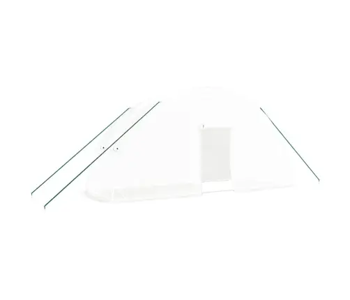 Kasvuhoone Terasraamiga, Valge, 12 M², 6X2X2,85 M