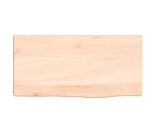 Sieninė Lentyna, 40X20X4cm Neapdorotas Ąžuolo Masyvas