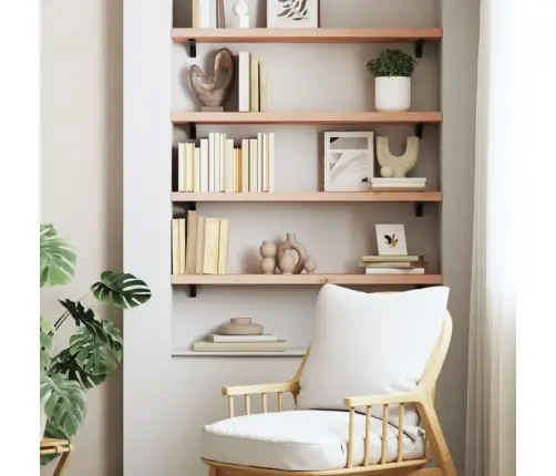 Seinariiul, 80 X 20 X 4 cm Töötlemata Tammepuit