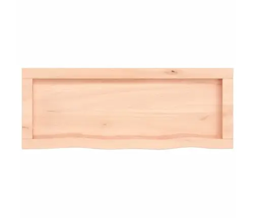 Sienas Plaukts, 80X30X(2-4) Cm, Neapstrādāts Ozola Masīvkoks Vidaxl