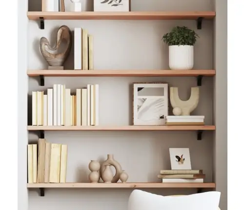 Sieninė Lentyna, 100X20X2cm Neapdorotas Ąžuolo Masyvas