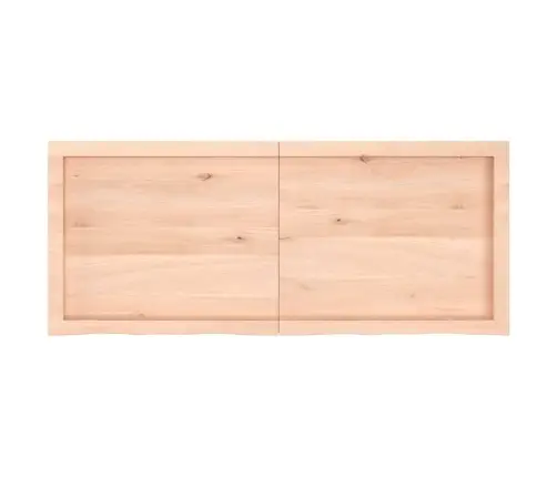 Sieninė Lentyna, 120X50X(2–6)cm Neapdorotas Ąžuolo Masyvas