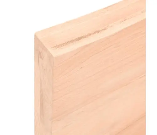 Sieninė Lentyna, 120X50X(2–6)cm Neapdorotas Ąžuolo Masyvas