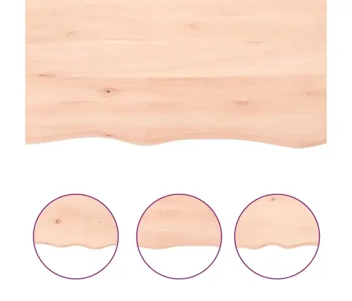 Seinariiul, 120X60X(2-6) cm Töötlemata Tammepuit Seinariiul, 120X60X(2-6) cm Töötlemata Tammepuit