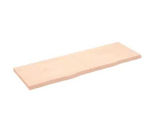 Seinariiul, 180X60X(2-6) cm Töötlemata Tammepuit Seinariiul, 180X60X(2-6) cm Töötlemata Tammepuit