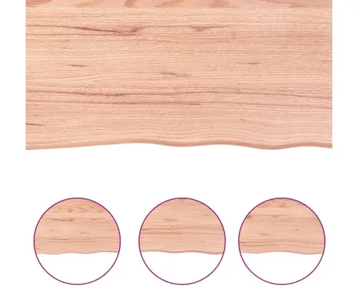 Seinariiul, Helepruun, 40 X 30 X (2-4) cm Töödeldud Tammepuit