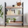 Seinariiul, Helepruun, 80 X 50 X (2-4) cm Töödeldud Tammepuit