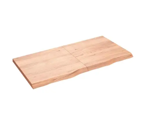 Sienas Plaukts, Gaiši Brūns, 120X60X(2-4) Cm, Ozola Masīvkoks Vidaxl Sienas Plaukts, Gaiši Brūns, 120X60X(2-4) Cm, Ozola Masīvkoks Vidaxl
