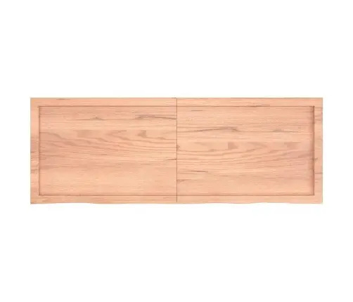 Sienas Plaukts, Gaiši Brūns, 140X50X(2-6) Cm, Ozola Masīvkoks Vidaxl Sienas Plaukts, Gaiši Brūns, 140X50X(2-6) Cm, Ozola Masīvkoks Vidaxl