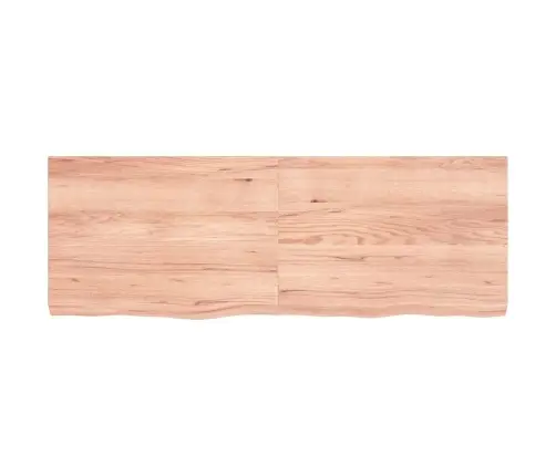 Sienas Plaukts, Gaiši Brūns, 140X50X(2-6) Cm, Ozola Masīvkoks Vidaxl Sienas Plaukts, Gaiši Brūns, 140X50X(2-6) Cm, Ozola Masīvkoks Vidaxl