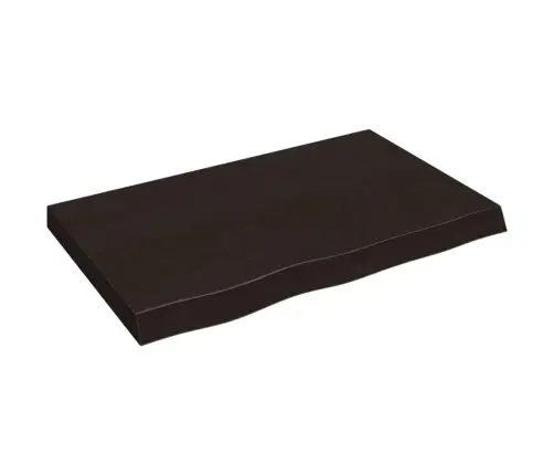 Seinariiul, Tumepruun, 80X50X(2-6) cm Töödeldud Tammepuit