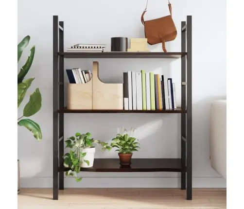 Seinariiul, Tumepruun, 100X50X2 cm Töödeldud Tammepuit