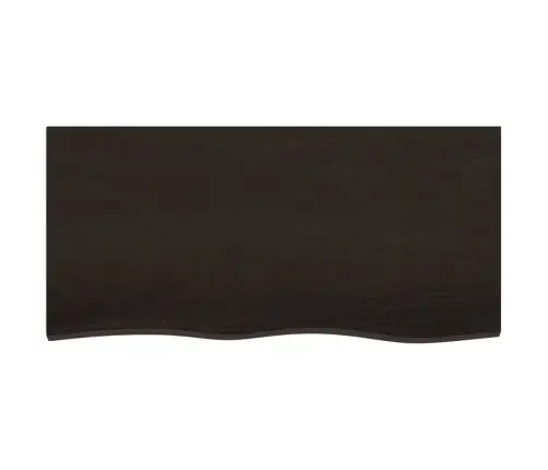 Seinariiul, Tumepruun, 100X50X2 cm Töödeldud Tammepuit