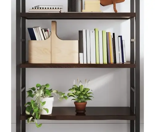 Sienas Plaukts, Tumši Brūns, 100X60X(2-4) Cm, Ozola Masīvkoks Vidaxl Sienas Plaukts, Tumši Brūns, 100X60X(2-4) Cm, Ozola Masīvkoks Vidaxl