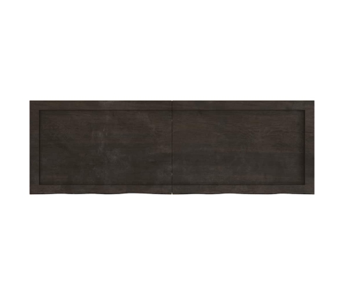 Sieninė Lentyna, Tamsiai Ruda, 120X40X(2-6) cm Ąžuolo Masyvas