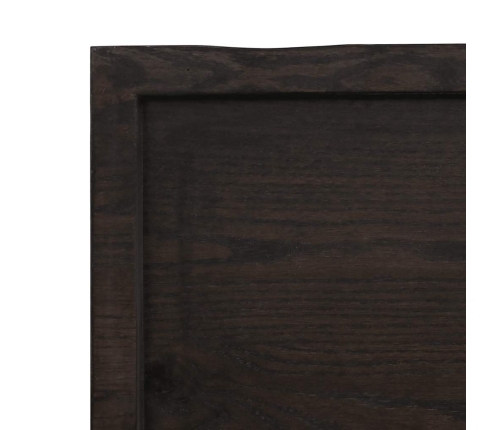 Sieninė Lentyna, Tamsiai Ruda, 120X40X(2-6) cm Ąžuolo Masyvas
