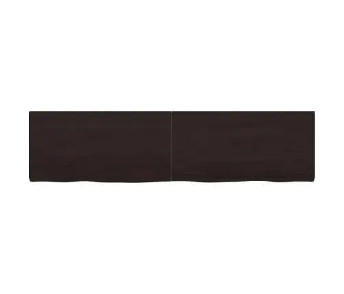 Seinariiul, Tumepruun, 160X40X(2-4) cm Töödeldud Tammepuit