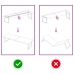 Seinariiul, Tumepruun, 180X60X(2-4) cm Töödeldud Tammepuit