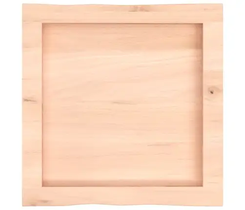 Galda Virsma, 40X40X(2-6) Cm, Masīvkoks, Dabīgas Formas Mala Vidaxl