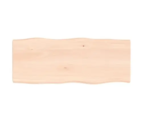 Galda Virsma, 100X40X(2-4) Cm, Masīvkoks, Dabīgas Formas Mala Vidaxl