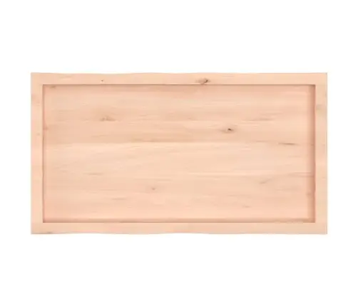 Galda Virsma, 100X50X(2-4) Cm, Masīvkoks, Dabīgas Formas Mala Vidaxl