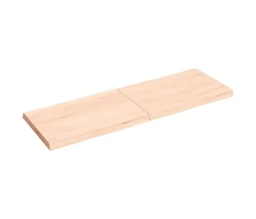 Lauaplaat, 120X40X(2-4) cm Täispuit, Naturaalsed Servad