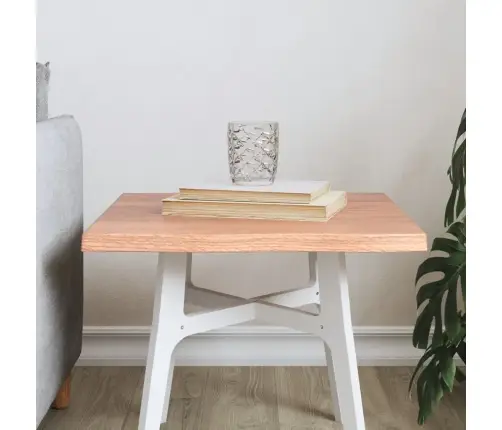 Stalviršis, Šviesiai Rudas, 40X40X2cm Ąžuolo Medienos Masyvas