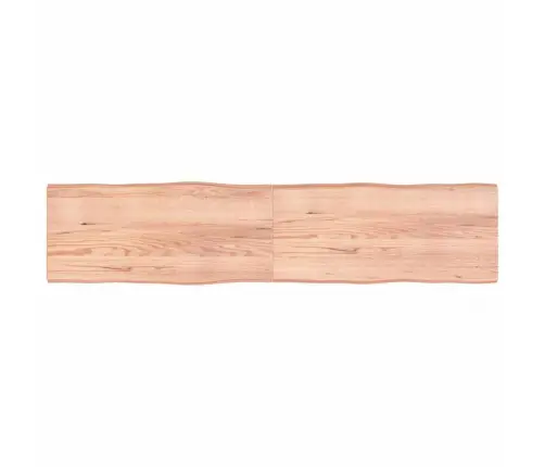 Lauaplaat, Helepruun, 220 X 50 X (2-4) cm Töödeldud Täispuit