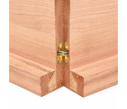 Lauaplaat, Helepruun, 220X50X(2-6) cm Töödeldud Täispuit