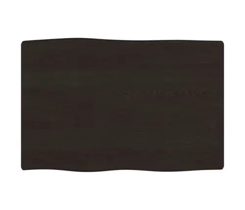 Lauaplaat, Tumepruun, 60X40X2 cm Töödeldud Tammepuit