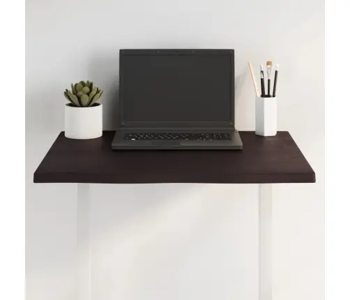 Lauaplaat, Tumepruun, 60X40X2 cm Töödeldud Tammepuit